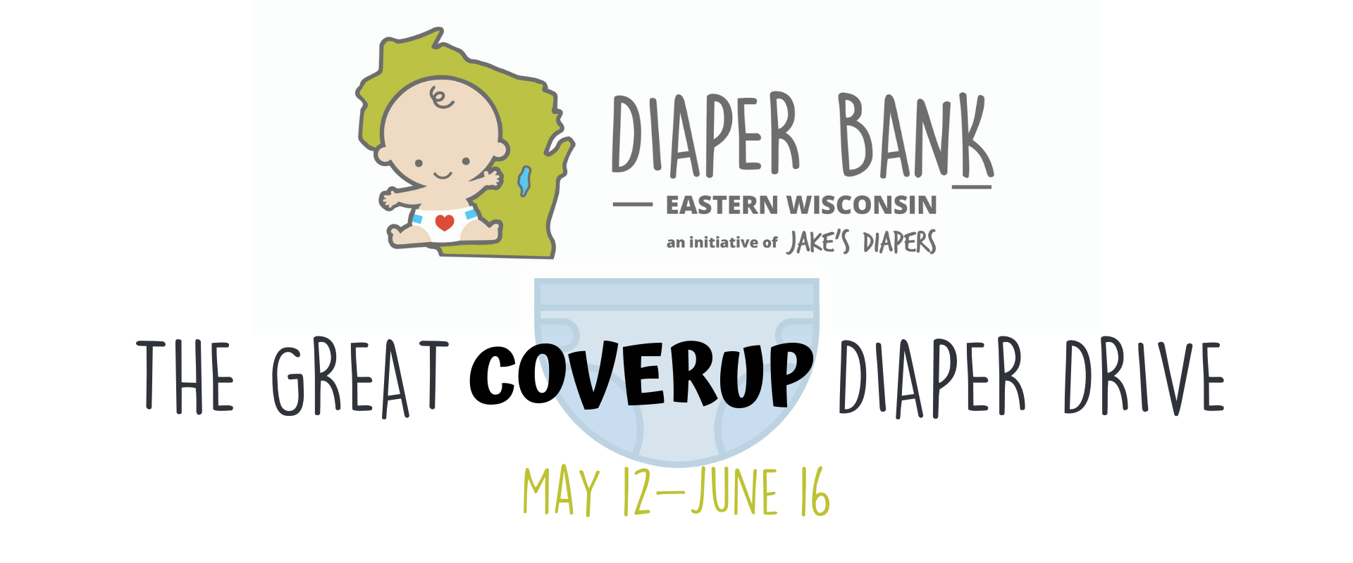 The Great CoverUp Diaper Drive Jake's Diapers